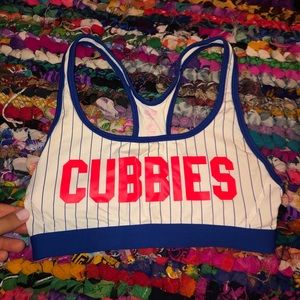 VS PINK chicago cubs sports bra